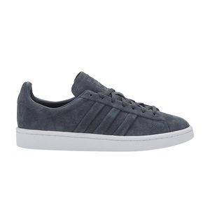 Adidas Campus Stitch and Turn Sneakers Gray Suede Size 6 Women’s